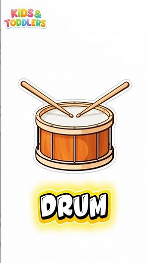 Musical Instruments for Kids | Learn 10 Instrument Names | Fun Educational Video