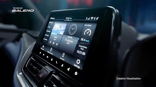 Maruti Baleno SmartPlay Pro  Touchscreen Infotainment System Revealed