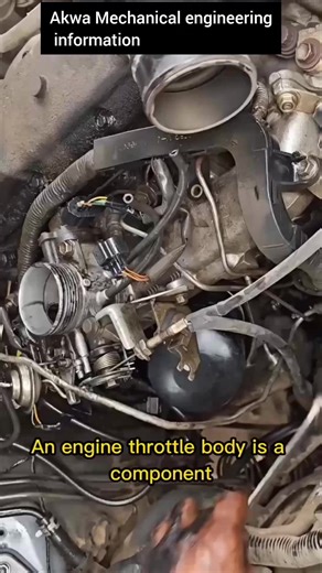Know How Does A Engine Throttle Body Works in Car 👇😍 | Akwa-Mechanic