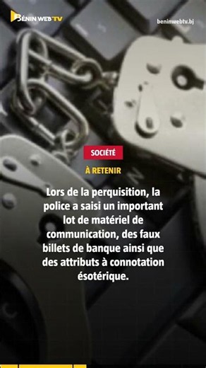 Bénin: trois jeunes cybercriminels présumés arrêtés à Allada