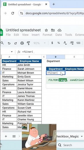 How to Use the FILTER Function in Google Sheets | Extract Data Automatically!