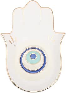 Shape Jewelry Tray Unique Jewelry Storage Plate for Organizing and Displaying Rings Necklaces and Trinkets Decorative Home Dresser Decor