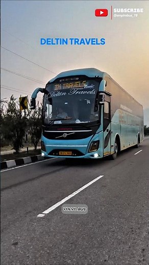 new volvo Deltin travels | Power's Volvo B8R 9600S #volvo9600s #volvobus #luxury