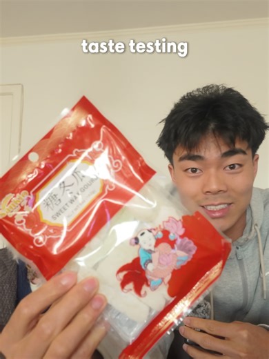 trying new year's candy with my Kaiping grandma! - day 41 of practicing my Cantonese every day until I'm fluent