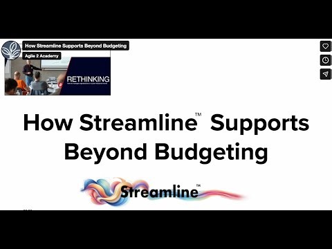 Streamline and Beyond Budgeting