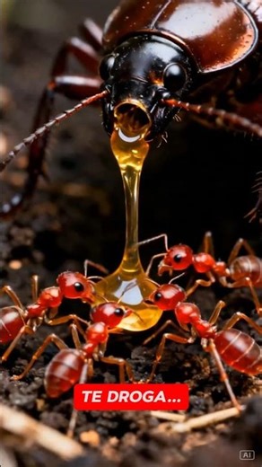 The beetle that drugs ants 🐜💊 #WTFscience #Lomechusa