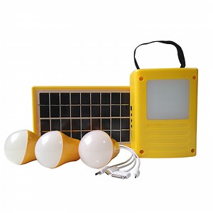 [Hot Item] Portable LED Home Light Solar Lighting Kits Power System with Back Light
