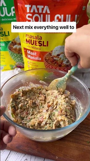 Masala Muesli Cheela | Tata Soulfull