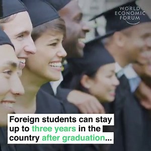 A 60% increase in numbers over the past 3 years. Learn more about Canada's approach to immigration: https://wef.ch/2QBmRQO | World Economic Forum