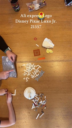 Ali Express Lego Disney Pixar Luxo Lamp Timelapse #lego #aliexpress