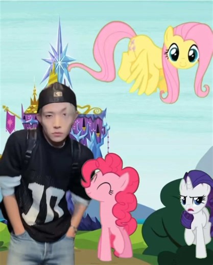 heeseung just dropped in equestria and rarity is NOT happy #enhypen #heeseung #mylittlepony #labubu #matcha