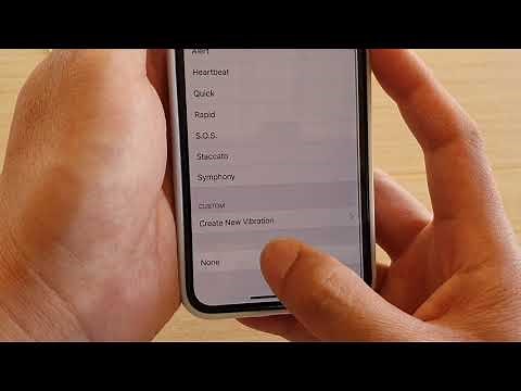 iPhone 11 Pro: How to Turn Off New Text Message Alert Vibration / Change Vibration Pattern