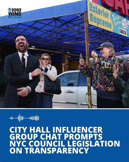 City Hall influencer group chat prompts NYC Council legislation on transparency