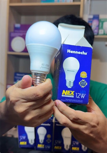 Paket Grosir Lampu LED Hannochs Nex 12W 25PCS