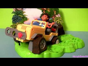Play Doh Diego Rainforest Road Rescue Mission Nickelodeon Show Go Diego Go! Toys Review