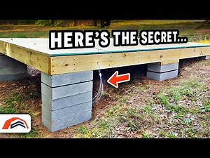 6x10 Shed Floor Framing on Uneven Ground