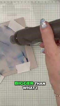 Watch This Alcohol Ink Cloud Effect Go VIRAL! #shorts