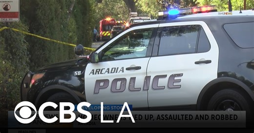 Arcadia homeowners tied up by group of armed robbers; jewelry and car stolen