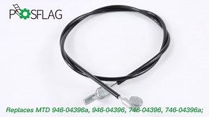 Amazon.com: POSFLAG 946-04396a Cable Replaces MTD 946-04396a Cable, Cub Cadet 946-04396a, Troy Bilt 946 04396a, MTD 746-04396 Speed Selector Cable for Craftsman Yard Man MTD Troy-Bilt Snowblowers : Patio, Lawn & Garden