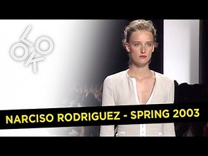 Narciso Rodriguez Spring 2003: Fashion Flashback