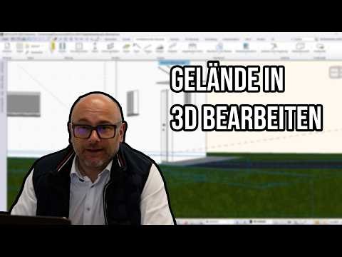 Gelände in 3D bearbeiten – Geländepunkte in ARCHLine.XP anpassen | Tutorial