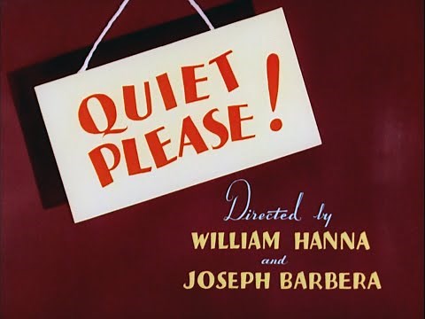 "Quiet Please!" (1945) - original titles recreation restoration [2160p4K]