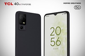 TCL 40 NXTPAPER 5G Smartphone Offers a Full Color Paper-Like Visual Experience