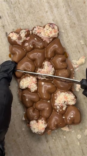 20K views · 22 reactions | Caramel Wafer Bar. • Crush wafer rolls • Press into heart mould • Add melted chocolate & chill • Fill with caramel • Seal with more chocolate • Top with crushed wafers, enjoy! #instagram #fyp #foryou #chocolate #baking | Prestige Sweet Treats | Facebook