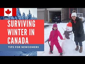 Winter in Canada | Dressing up your Kids in Winter | Tips for New Immigrants