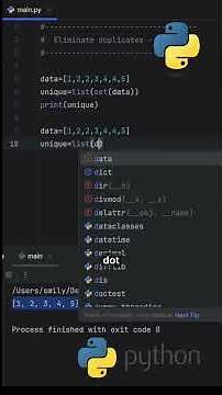 Top 3 FASTEST Methods to Remove Duplicates in Python