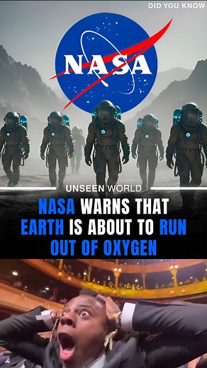 🚨 NASA just issued a chilling warning — Earth’s oxygen levels are dropping faster than we think. 🌍💨 If this continues, the planet we call home could face a crisis we’re not ready for. Do you think humanity will find a way to survive… or is it already too late? ⏳ #climate #NASA #science #environment #climatechange #sciencefacts #earth #interestingfacts #DidYouKnow #unseenworld #viralreeĺs | Unseen World