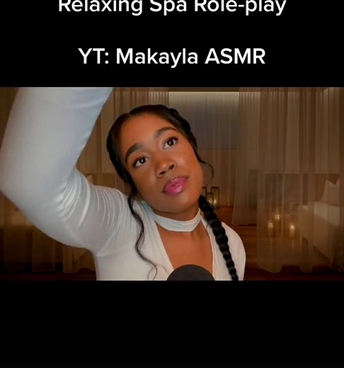 Relaxing Spa Role-play ASMR with Makayla