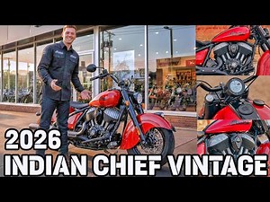 Indian Chief Vintage MY2026 Where American Heritage Meets Modern Muscle