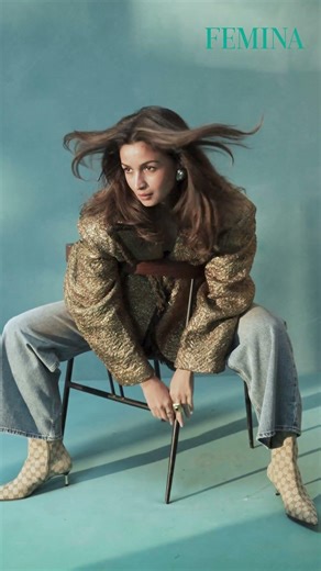 Alia Bhatt Serving Main Character Energy | BTS Femina Cover