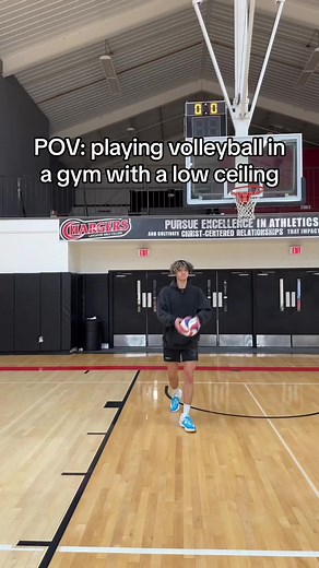 Home Team Advantage in Volleyball with Low Ceilings