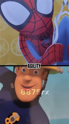 Spiderman vs Fireman Sam