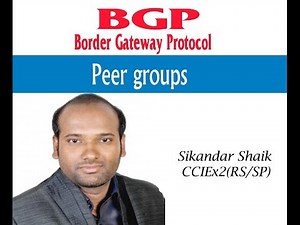 "Maximizing Efficiency: Understanding BGP Peergroups"