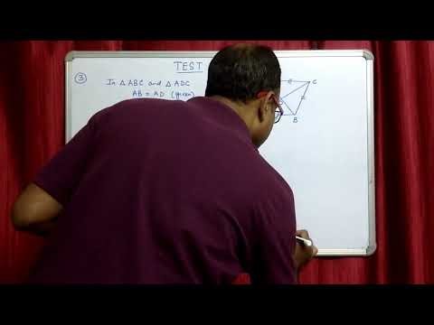 ICSE Concise Mathematics Chapter 9 Test Yourself