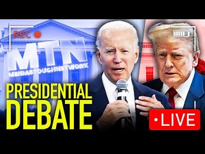 LIVE: BIDEN V. TRUMP - FIRST PRESIDENTIAL DEBATE OF 2024