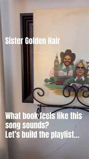 The riff? Pure 70’s sunlight. What book feels like this song? #sistergoldenhair #hifibookclub
