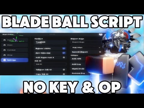 BLADE BALL Scripts No Key Gui [AUTO PARRY, AUTO SPAM, FOLLOW BALL + More!] *Pc/Mobile*