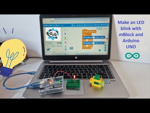 How to Make an LED Blink With MBlock and Arduino UNO – A Fun Project for Kids