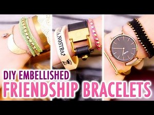 159K views · 1.7K reactions | 3 DIY Embellished Friendship Bracelets & Styling Ideas - HGTV Handmade #handmade #diy #hgtv | HGTV Home | Facebook