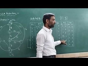 State minimization or State reduction