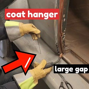 451K views · 2.8K reactions | Melting the coat hanger in the gap 﫠 | Bad Chad | Facebook