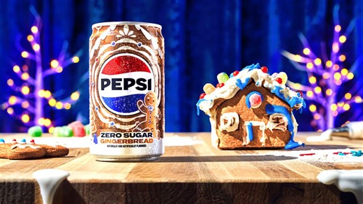 Pepsi and Shaq Get Festive With New Zero Sugar Gingerbread Flavor