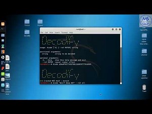 Decodify (detect and decode encoded strings) | Kali Linux 2017.3