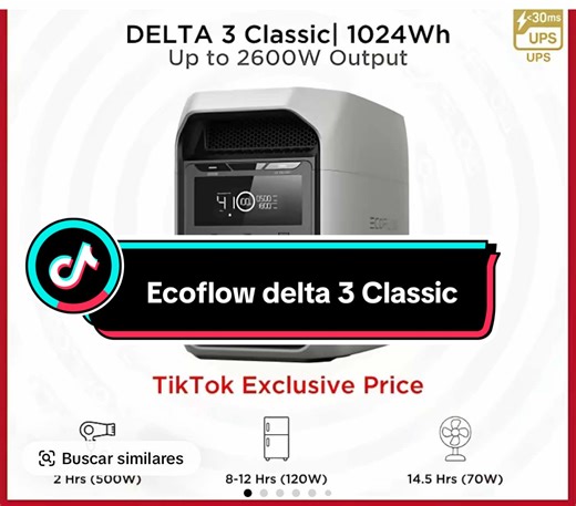 Ecoflow Delta3 Classic solar generador portable generador #portablegenerator #ecoflow#fyppppppppppppppppppppppp #creatorsearchinsights #powerstation @Nairoby @Sandrita🇨🇺🤍🇺🇸 @LeoSuárez @La May 🍀Mom’s Style💫🌸