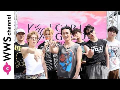BALLISTIK BOYZ speak with high energy at their Okinawa live show! GIRLS GROOVE INNOVATION