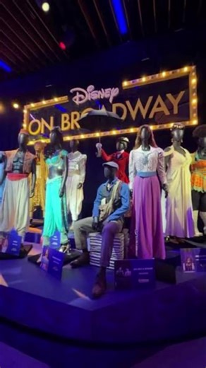 If Disney parks and Broadway make your heart do a happy little tap dance… this one’s for you. 🎭 EPCOT just opened the 2026 International Festival of the Arts, and inside CommuniCore Hall is Once Upon a Stage—a Disney on Broadway exhibit that feels like sneaking backstage before the curtain goes up. Real costumes and props from The Lion King, Aladdin, Beauty and the Beast, Frozen, Newsies, and Mary Poppins—plus a full-size, 50-pound Sven puppet (gosh!). Julie Taymor’s iconic Lion King masks and 